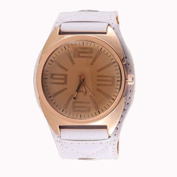 Customized fashion wrist watch with leather band ,women's wrist watch ,OEM