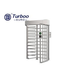 Quality SUS304 Stainless Steel Full Body Turnstile With Interlocking Function wholesale