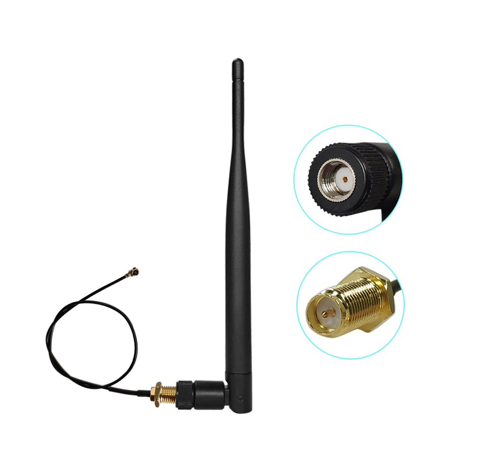 Yetnorson 12dbi 2.4G WIFI External Antenna with 50 Ohm Input Impedance 1.5m Cable Length