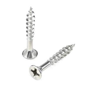 Quality Ruspert Finish 25mm Phillips Flat Head Wood Chipboard Screw for Furniture Installation wholesale