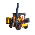 ISO Highway Guardrail Pile Driver Machine With Hydraulic Pressure Pile Driver