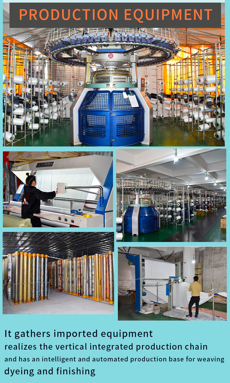 Printed Warp Knitted Mattress Fabric Household Textile Pigment Printed Bed Sheet Fabric