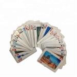 Reusable 0.35mm PET 3D Lenticular Kids Playing Poker