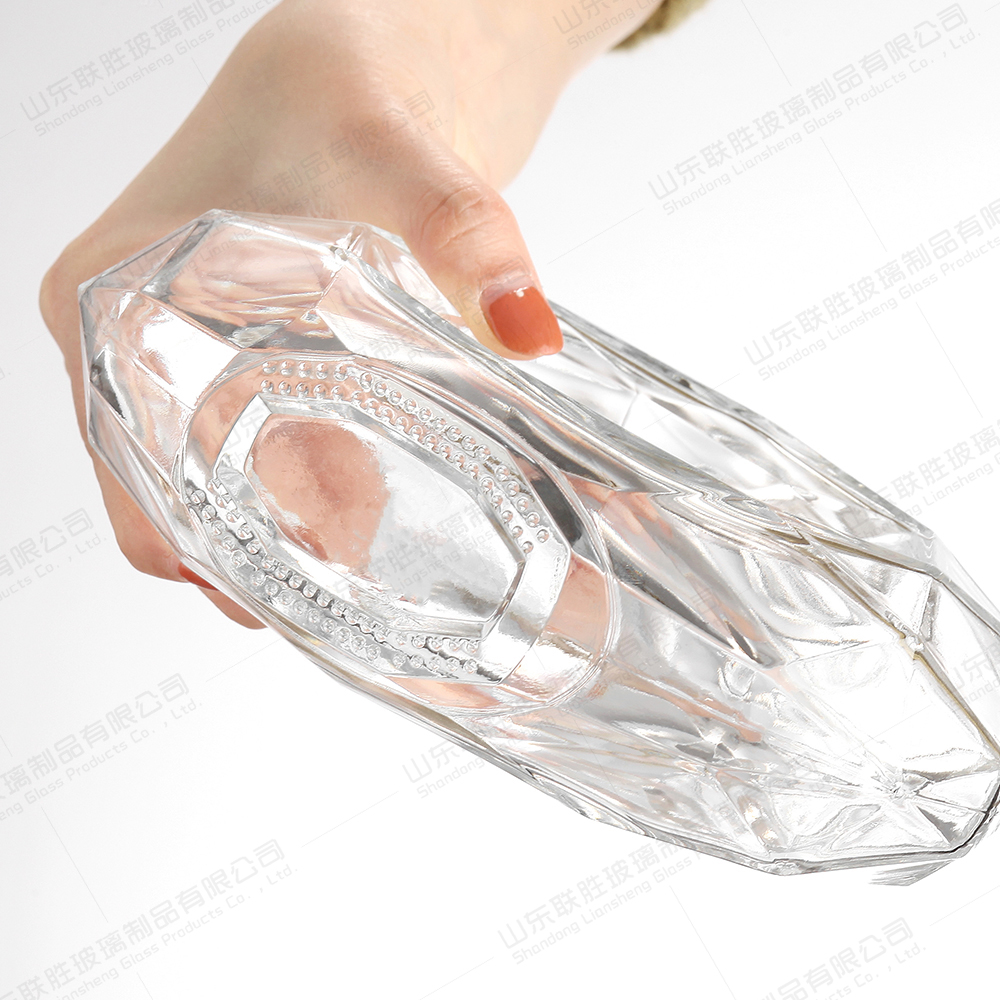 Vodka Bottle Carrier for Christmas Decor Matte White Sparkling Wine Bottle Holder