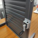 55mm Aluminum Rolling Shutter 65mm 80mm Aluminum Horizontal Shutter
