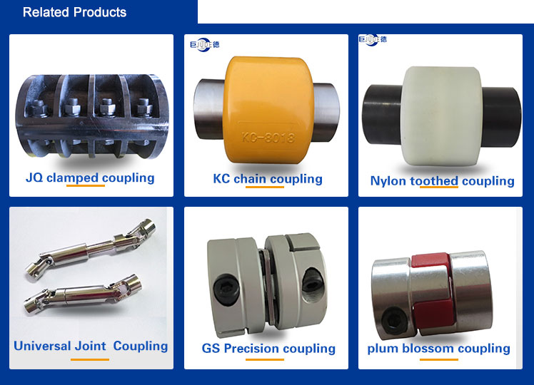 LMS / MLS Steel Flexible Jaw Coupling Standard With Double Flange