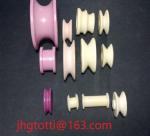 Wire Guiding 95% Alumina Ceramic Eyelets Textiles Ceramic Parts