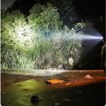 White Red Light Waterproof 1200LM Bright LED Rechargeable Headlamp Flashlight