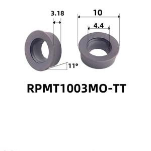 Quality Rpmt1003mo-Tt CNC Round Carbide Milling Insert Milling Cutter wholesale