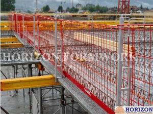 Quality Multifunctional Temporary Handrail Brackets 1.5m Height For Safety Protection wholesale