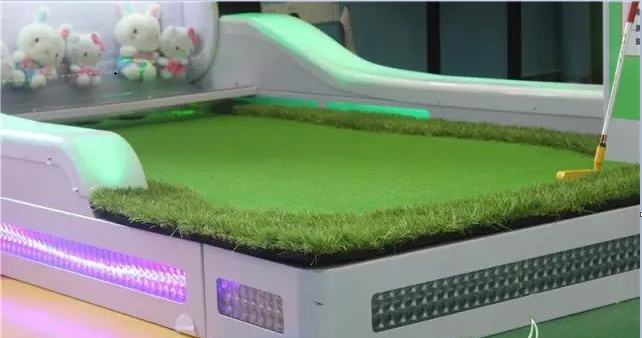 Booths Mini Golf Coin Operated Amusement Machines , Children Commercial Arcade Machines