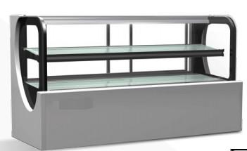 220V/50Hz Marble/Stainless Steel Refrigeration Equipment Dual Glass Insulation