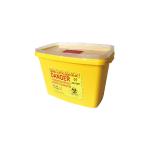 Disposable Yellow Medical Square Sharps Containers