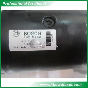 Quality Genuine F10 F12 BOSCH Starter Motor 24V 5.4KW 0001410046 098614910 For VOLVO Truck wholesale