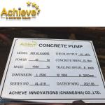 HBT40.10.60RS NEW Concrete Pump Fixed Mobile Trailer 40m3/H 4500kg