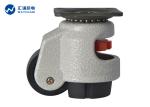 Heavy Duty 42mm Dia Footmaster Castors Leveling Swivel Caster For Furniture