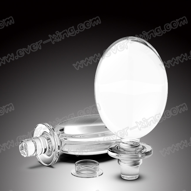 Frosting Glass Spirit Bottle Closures Transparent Food Grade
