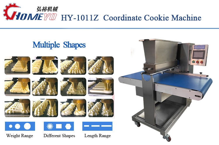 Customized Electric Macaron Cookie Machine Extruder Fortune Dough Depositor