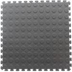 Multi Colour Interlocking Vinyl Floor Tile 500*500mm Coin Surface For Use In