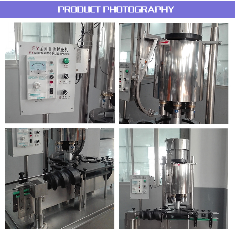 Powerful Automatic Bottle Capping Machine For Ropp Cap Sealing Factory Price