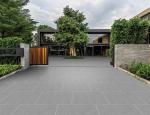 Grey 20mm Thickness Outdoor Decorative Tiles , ISO13006 300x600mm Plaza Tiles