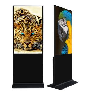 Quality 1920×1080 Indoor Floor Standing Digital Signage 55 Inch Size wholesale