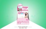 350GSM Artpaper Shaver Countertop Display Box SGS Easy assembly