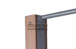 outdoor gym equipment WPC materials based street workout bars