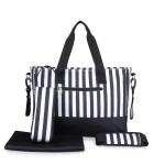 Solid 18L Mommy Diaper Bag Waterproof Shoulder Bags 40*15*30cm