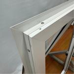 Double Tempered Glass Aluminium Awning Windows Customized Product