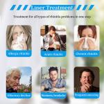 LLLT Headache Treatment Nasal Laser Therapy Device Chronic Rhinitis Therapy