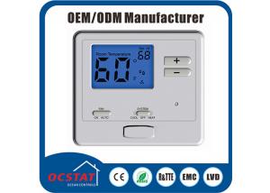 Quality Horizontal AC Digital Non Programmable Thermostat Single Stage Heating Cooling wholesale