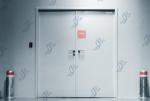 Finished Surface Industrial Steel Door Metal Swing Door For Stairwell OEM ODM