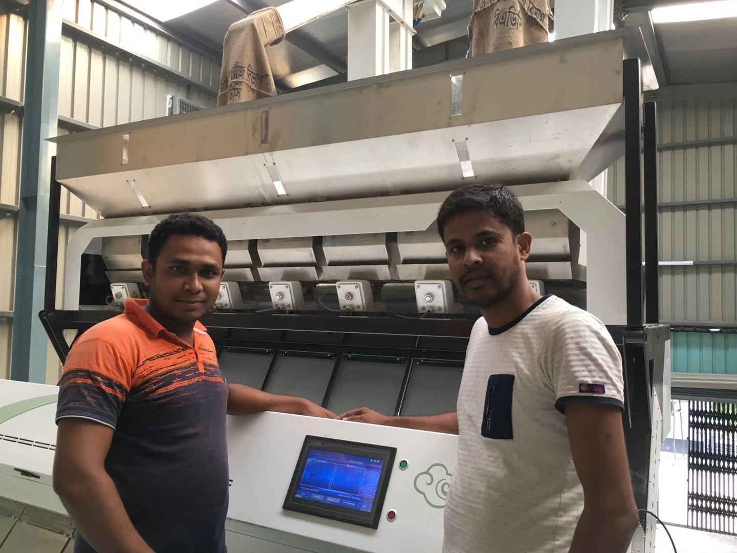 Data Processing Software Seeds Color Sorter With Intelligent CCD Color Camera