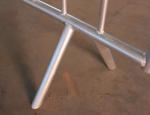 Mobile Pedestrian Safety Barriers , Temporary Road Barriers With High Exporting
