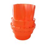 standard GIICL 20 Drum shape gear shaft coupling