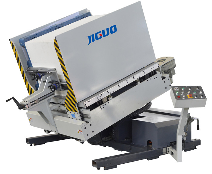 1700x1200mm Automatic Paper Stacker Machine Dust Removing Paper Pile Turner