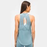 Women Loose Gym T Shirts Dry Quick Sleeveless Tank Tops Workout Gym Clothing