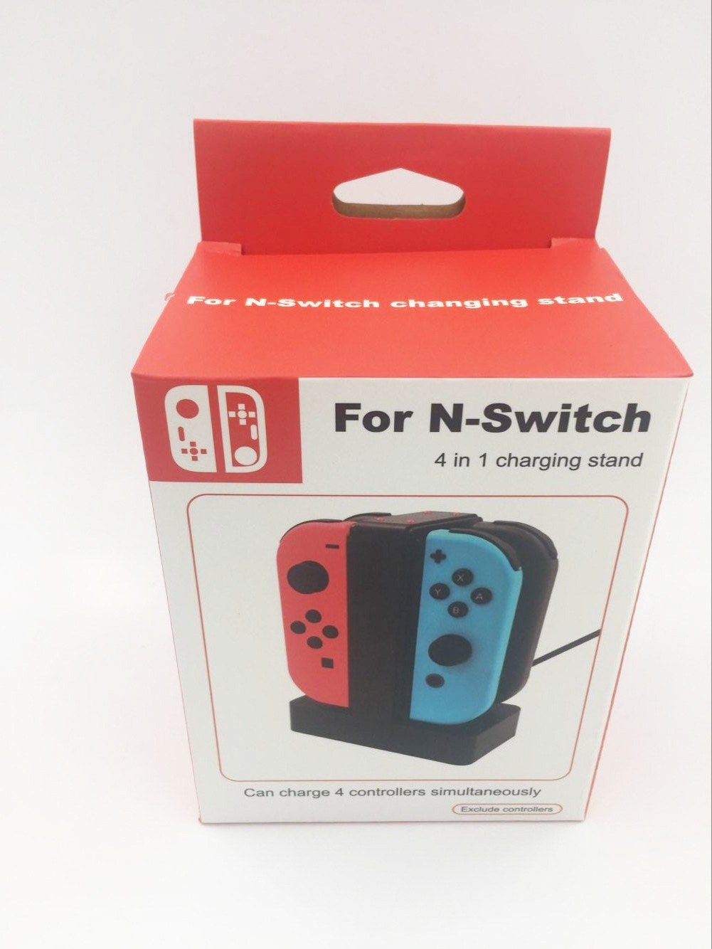 Newly 4 in 1 charger dock charging stand for Nintendo Switch controllers