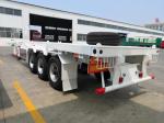 Customizable Semi Truck Flatbed Trailer With Optional FUWA / BPW Axle