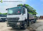 In 2017 Zoomlion Green Remanufactured Used Concrete Boom Pump Truck 56M