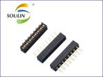 Straight Double Row Female Header 1.27mm Pitch U Type Leakproof