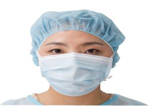 Quality CE Approved Face Surgical Disposable Mask Non Woven Fabric With Tie On wholesale