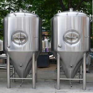 Quality SUS 304 2000L Beer Fermentation Tank With Cooling Jacket wholesale