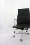 107-115cm Adjustable Height Office Chair , PU High Back Leather Executive Chair