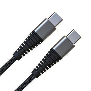 Quality Home 1M Durable PD 5a Usb C Cable , Kevlar Nylon Braided Usb Cable wholesale