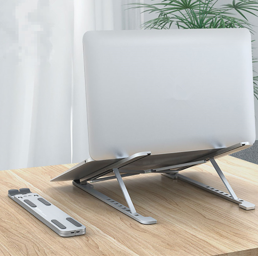 Foldable and Portable Modern Design Laptop Holder for Office Convenience We Custom Logo
