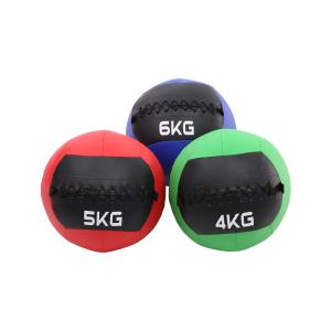 Quality 4kg Free Weight Exercise Equipment PU Cross Training Weighted Wall Ball wholesale