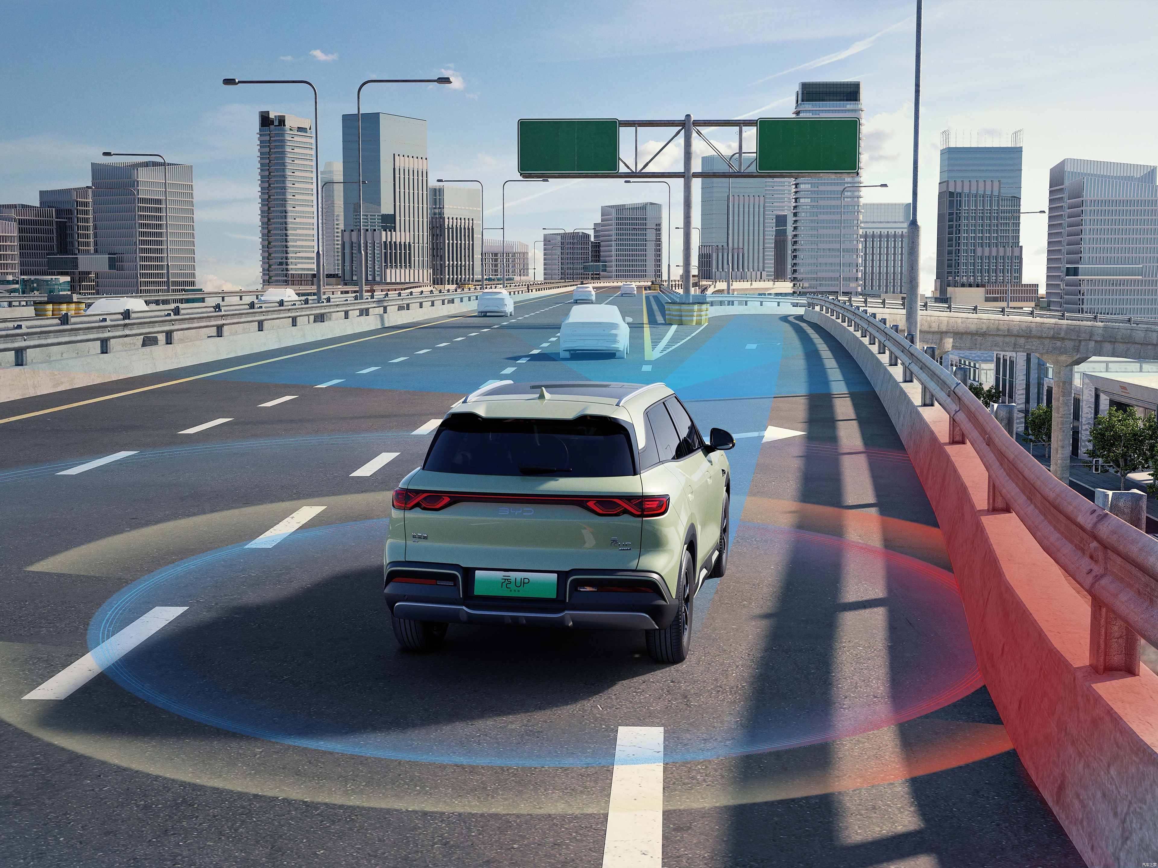2025 BYD Yuan UP. has new smart driving features. Pure electric range of 301KM-401KM. best value for money