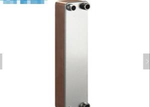 Quality Brazed plate heat exchanger medium is gas,air,water,oil for condenser evaporator wholesale